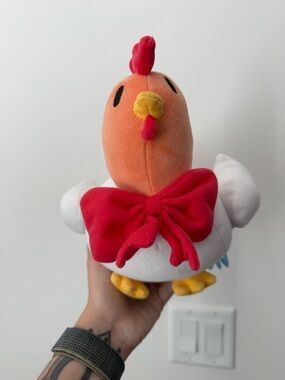 Henrietta Fields of Mistria Steam Video Game Cozy Chicken Plush Stuffed Animal